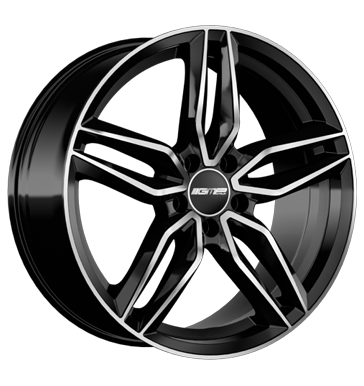 GMP Fasten Black Diamond Alloy Wheels